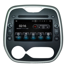 Vídeo do carro para o jogador de vídeo do carro do USB de Renault Captur DVD GPS Rádio Navegação Vídeo Interface Sistema de áudio 12V Bt TV